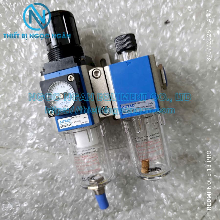 Bộ Lọc Khí Nén GFR200-08